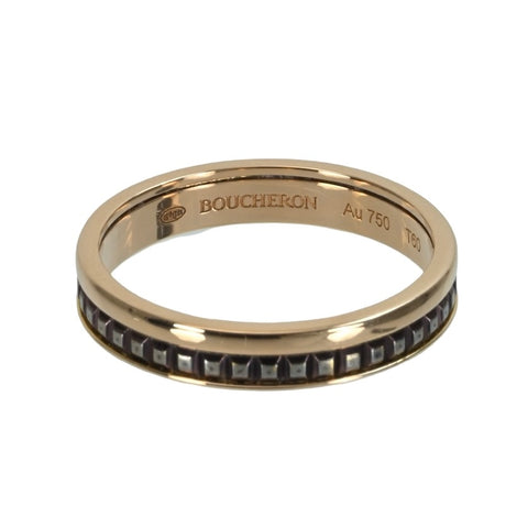 [Pre-owned] BOUCHERON K18PG Quatre Classic Ring #60 4.7g