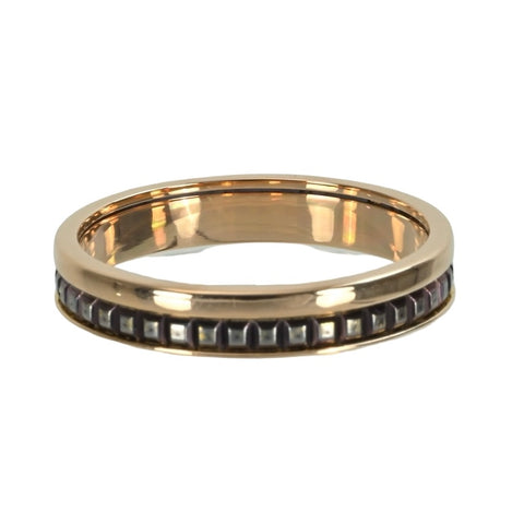 [Pre-owned] BOUCHERON K18PG Quatre Classic Ring #60 4.7g