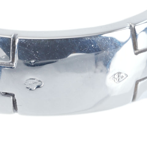 Used] HERMES K18WG Hercules Ring 11.0g #58