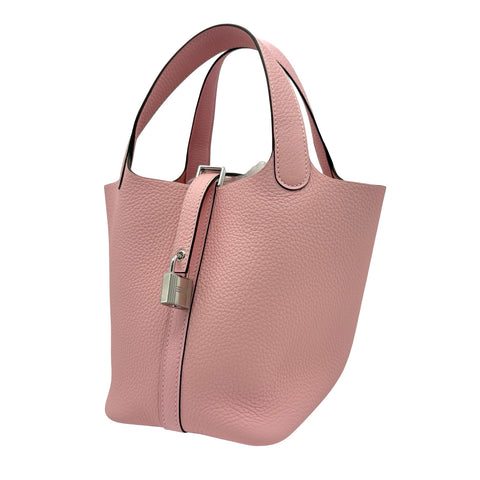 【新品未使用】 Hermes エルメス PICOTIN LOCK PM ピコタンロックPM ハンドバッグ W刻印(2024年) ローズサクラ トリヨン 新品未使用 NEW