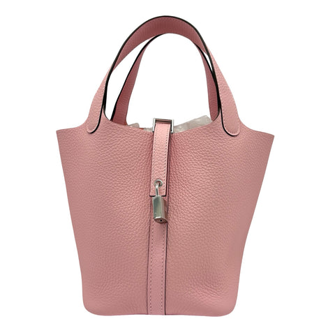 【新品未使用】 Hermes エルメス PICOTIN LOCK PM ピコタンロックPM ハンドバッグ W刻印(2024年) ローズサクラ トリヨン 新品未使用 NEW