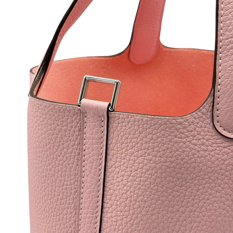 【新品未使用】 Hermes エルメス PICOTIN LOCK PM ピコタンロックPM ハンドバッグ W刻印(2024年) ローズサクラ トリヨン 新品未使用 NEW