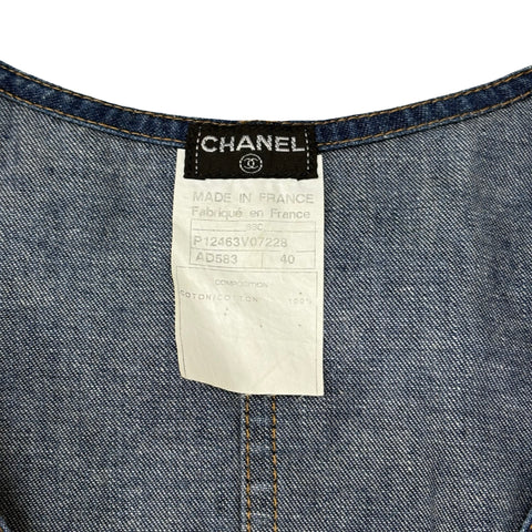 【中古】 CHANEL シャネル VEST Chaleco 40 USADO Usado 1999 ROPA Vestimenta