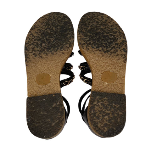 [Pre-owned] CHANEL Sandals Size 37 USED 2016 Footwear