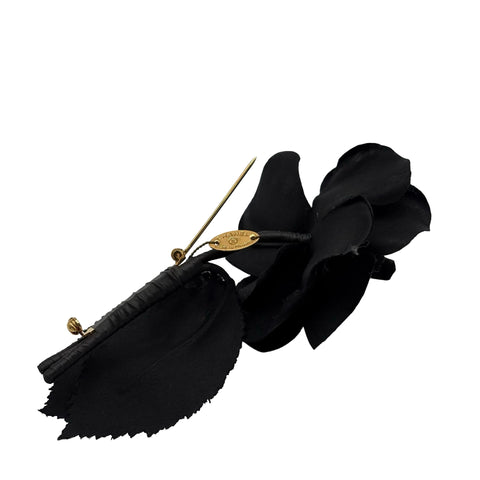 【中古】 CHANEL シャネル CORSAGE コサージュ 小物 BLACK 中古
