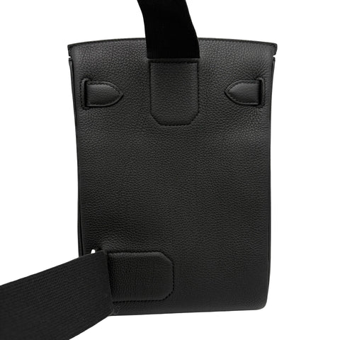 [Pre-owned] Hermes HAC A DOS PM Body Bag, Stamp B (2023), Dark Gray, TOGO, Pre-owned USED Bag