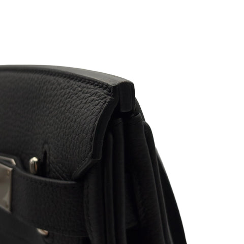 [Pre-owned] Hermes HAC A DOS PM Body Bag, Stamp B (2023), Dark Gray, TOGO, Pre-owned USED Bag