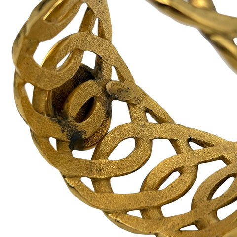 【中古】 CHANEL シャネル COCO BANGLE ココバングル 小物 GP 中古 GOLD