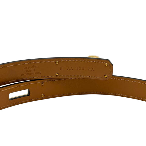 【新品未使用】 Hermes エルメス BELT KELLY 18 ベルト ケリー18 ベルト 小物 エトゥープ エプソン 新品未使用 ETOUPE EPSOM
