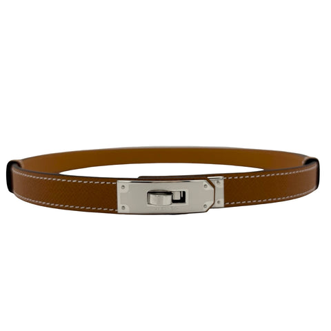 【新品未使用】 Hermes エルメス BELT KELLY 18 ベルト ケリー18 ベルト 小物 ゴールド エプソン 新品未使用 GOLD EPSOM