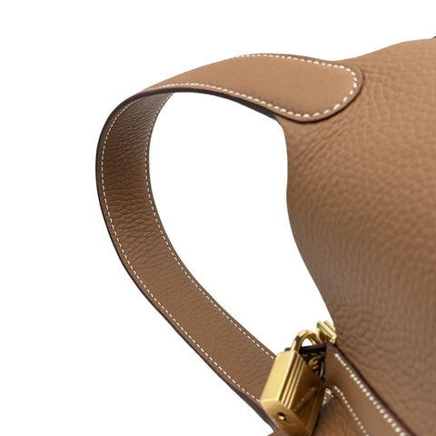 【新品未使用】 Hermes エルメス PICOTIN MM ピコタンMM ハンドバッグ K刻(2025年) ゴールド トリヨンクレマンス 新品未使用 NEW バッグ
