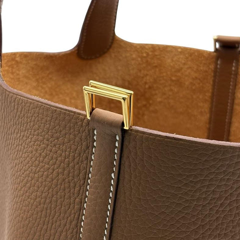 【新品未使用】 Hermes エルメス PICOTIN MM ピコタンMM ハンドバッグ K刻(2025年) ゴールド トリヨンクレマンス 新品未使用 NEW バッグ
