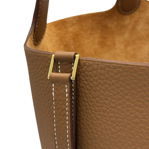 【新品未使用】 Hermes エルメス PICOTIN MM ピコタンMM ハンドバッグ K刻(2025年) ゴールド トリヨンクレマンス 新品未使用 NEW バッグ