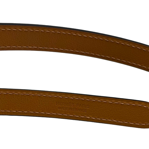 [New and Unused] Hermes Pop H 15 Belt Gold Epsom