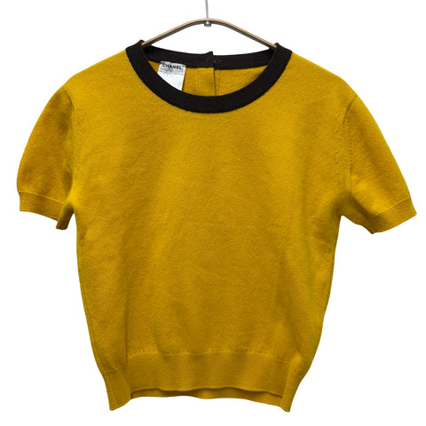 [Pre-owned] CHANEL Knit Top Size 38 USED 1996 Apparel Clothing