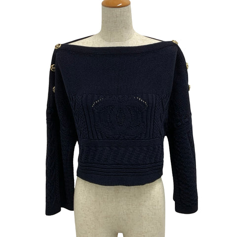 [Pre-owned] CHANEL Knit Short-length Knit 38 USED 2020 CLOTHES