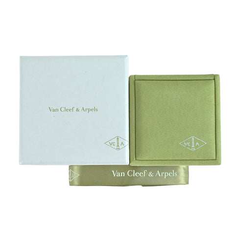 【中古】Van Cleef＆Arpels Van Cleef & Arpels K18YG VINTAGE ALHAMBRA Colgante Vintage Alhambra Malaquita 5.5g