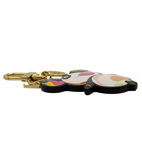 【Usado】 LV×TM Louis Vuitton×Takashi Murakami KEY HOLDER (M02467) Llavero, accesorios, multicolor, lona, usado, MULTI COLOR CANVAS