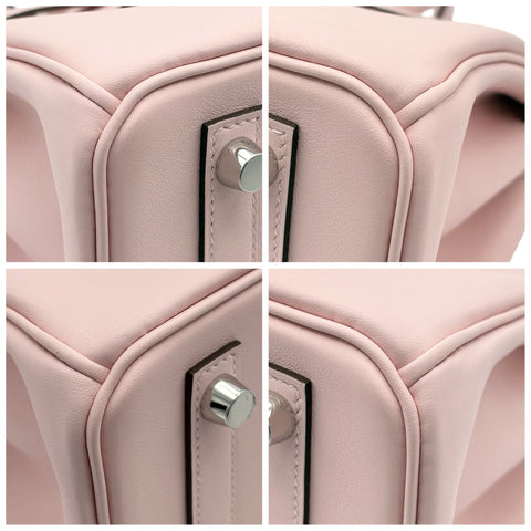 [Brand New] Hermes Birkin 25 Handbag, K Stamp (2025), Rose Sakura, Swift Leather, Brand New