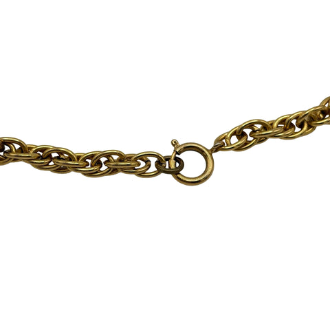 [Pre-owned] CHANEL Necklace Vintage Accessory Pre-owned