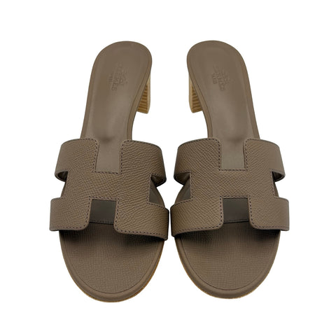 【新品未使用】 Hermes エルメス SANDAL 《オアジス》 38 NEW サンダル 新品 靴 SHOES