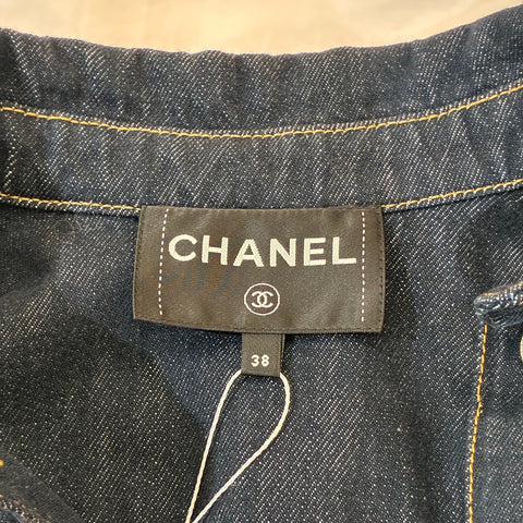 [Excellent Condition] CHANEL Denim Jacket 38 Used 2025 Clothes