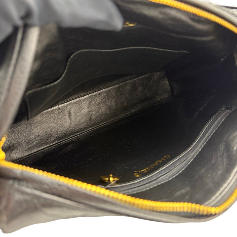 [Pre-owned] CHANEL VINTAGE SHOULDER BAG, 4 Series (1996-1998), BLACK, Caviar Skin, Used Bag