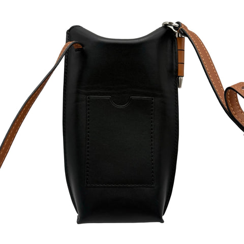 [Pre-owned] LOEWE x STUDIO GHIBLI Gate Pocket Shoulder Bag Dust Bunny Brown Leather Used Bag
