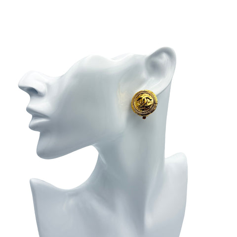【中古】 CHANEL シャネル COCOMARK EARRINGS ココマークイヤリング イヤリング ゴールドヴィンテージ  GP 中古