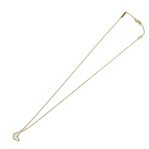 [Pre-owned] Van Cleef & Arpels K18YG SWEET PAPILLON Necklace 2.9g
