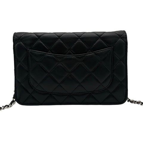 [Pre-owned] CHANEL Chain Wallet Shoulder Bag, 31 Series (2021), Black, Caviar Skin, Excellent Condition, USED Bag