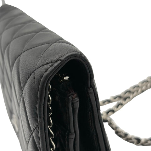 [Pre-owned] CHANEL Chain Wallet Shoulder Bag, 31 Series (2021), Black, Caviar Skin, Excellent Condition, USED Bag