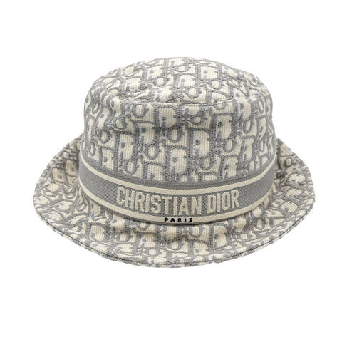 [Excellent Condition] Christian Dior Dior BOB HAT / OBLIQUE HAT 58 USED Hat