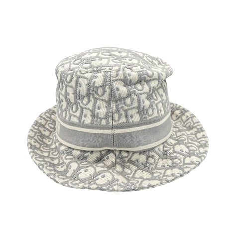 [Excellent Condition] Christian Dior Dior BOB HAT / OBLIQUE HAT 58 USED Hat