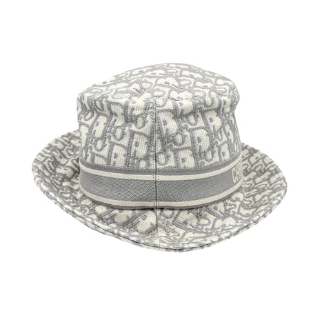 [Excellent Condition] Christian Dior Dior BOB HAT / OBLIQUE HAT 58 USED Hat
