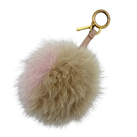 【Usado】 FENDI Fendi CHARM Charm Accesorios Rosa/Beige Usado ROSA/BEIGE
