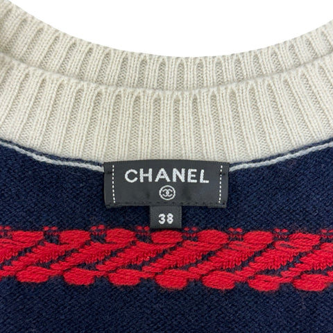 【美品】 CHANEL シャネル KNITTOPS ニットトップス 38 USED 中古 2021年 CLOTHES アパレル