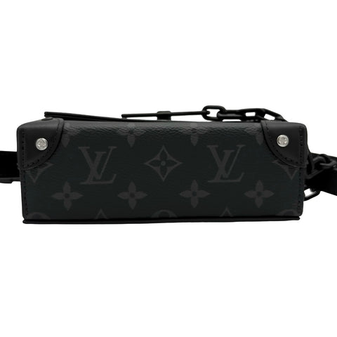 [Excellent Condition] LOUIS VUITTON Steamer Wearable Wallet Shoulder Bag, IC Chip (2021-Present), Black Monogram Eclipse Canvas, Excellent Condition, USED Bag
