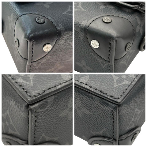 [Excellent Condition] LOUIS VUITTON Steamer Wearable Wallet Shoulder Bag, IC Chip (2021-Present), Black Monogram Eclipse Canvas, Excellent Condition, USED Bag