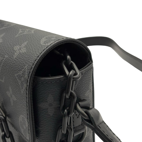 [Excellent Condition] LOUIS VUITTON Steamer Wearable Wallet Shoulder Bag, IC Chip (2021-Present), Black Monogram Eclipse Canvas, Excellent Condition, USED Bag