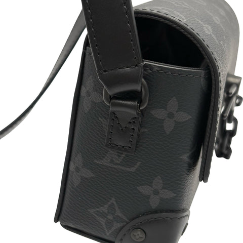 [Excellent Condition] LOUIS VUITTON Steamer Wearable Wallet Shoulder Bag, IC Chip (2021-Present), Black Monogram Eclipse Canvas, Excellent Condition, USED Bag