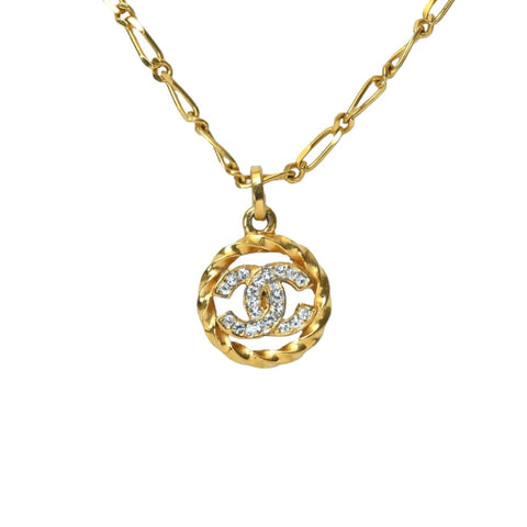 [Pre-owned] CHANEL VINTAGE NECKLACE Accessory Pre-owned