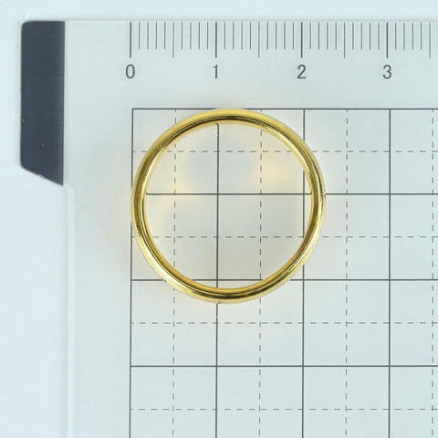 [Pre-owned] CARTIER K18 Three-Color Trinity Wedding Ring 6.1g #19 ONE PRICE