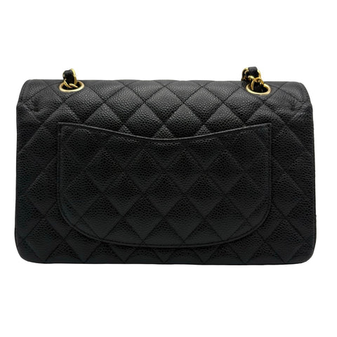 [Excellent Condition] CHANEL MATELASSE 23 Shoulder Bag, IC Chip (2021-), Black, Caviar Skin, Pre-owned