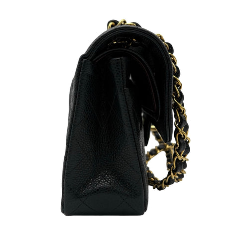 [Excellent Condition] CHANEL MATELASSE 23 Shoulder Bag, IC Chip (2021-), Black, Caviar Skin, Pre-owned