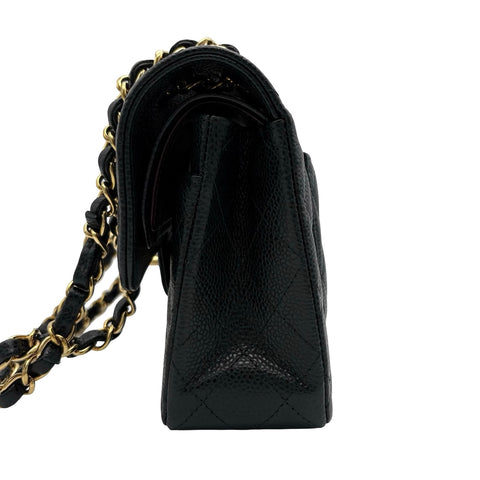 [Excellent Condition] CHANEL MATELASSE 23 Shoulder Bag, IC Chip (2021-), Black, Caviar Skin, Pre-owned