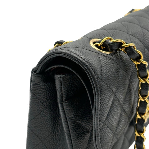 [Excellent Condition] CHANEL MATELASSE 23 Shoulder Bag, IC Chip (2021-), Black, Caviar Skin, Pre-owned