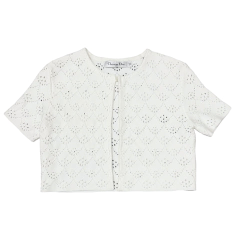 【中古】 Christian Dior Christian Dior CARDIGAN Cárdigan superior 38 USADO ROPA