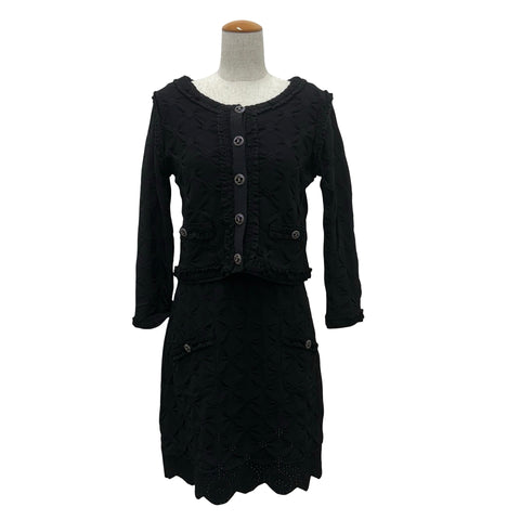 [Pre-owned] CHANEL Dress & Cardigan Setup Size 38 USED 2011 CLOTHES