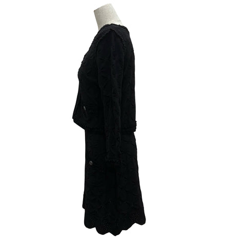 [Pre-owned] CHANEL Dress & Cardigan Setup Size 38 USED 2011 CLOTHES